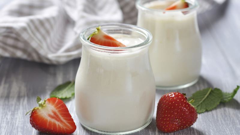 Yogurt contains probiotics that help in stimulating bowel movements more often.﻿ ﻿