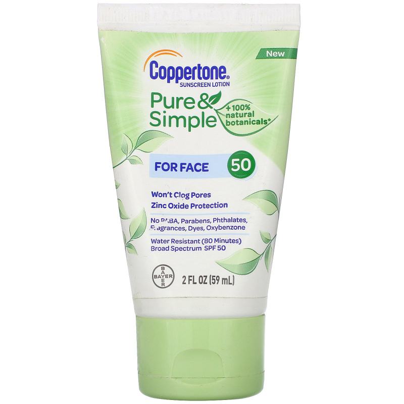 Pure & Simple SPF 50 Sunscreen Lotion