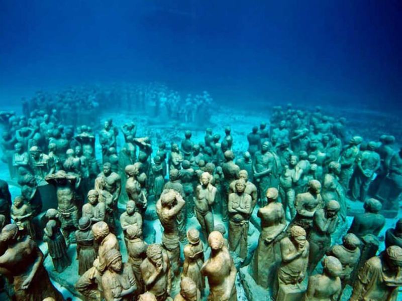 MUSA Underwater Museum - Cancun, Mexico