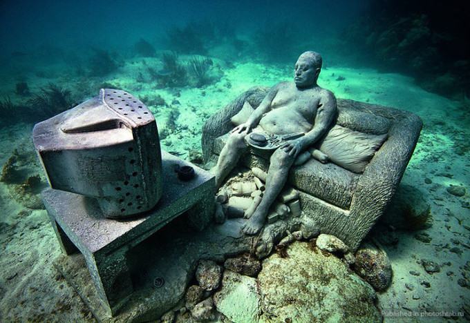MUSA Underwater Museum - Cancun, Mexico
