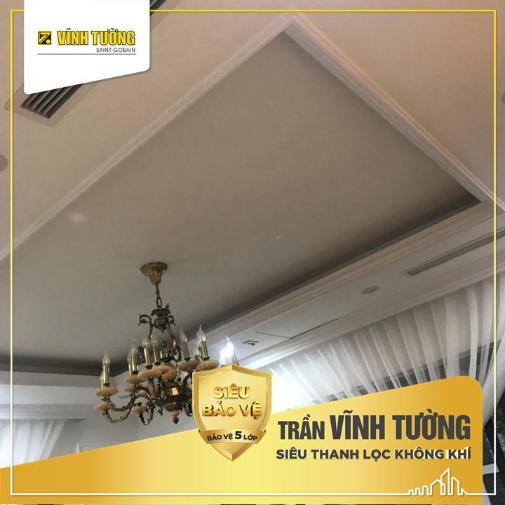 Vinh Tuong plaster ceiling - Company branch in Nghe An
