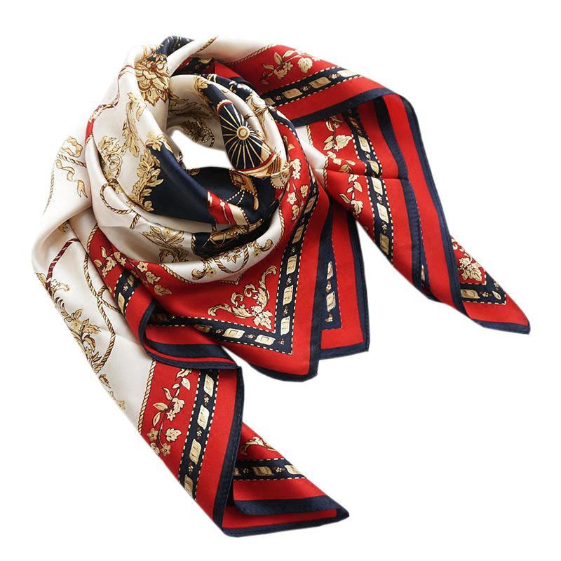 Send your mother your warmth when it's windy with a soft silk scarf