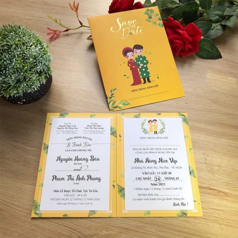 Phuong Dang Wedding Cards