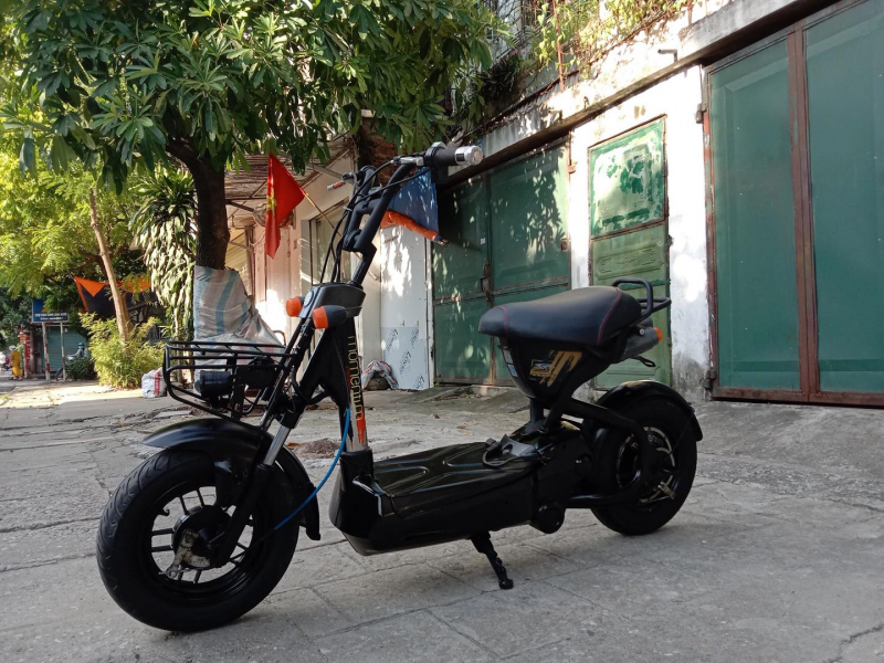 Viet Cuong old electric bike
