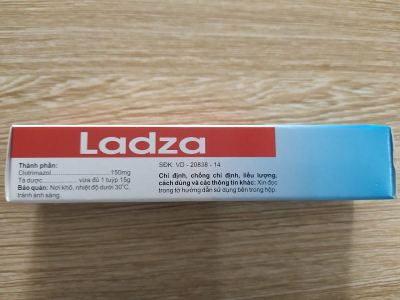 Ladza cream - Clotrimazol 1% - Skin cream, specifically for the treatment of fungal skin diseases
