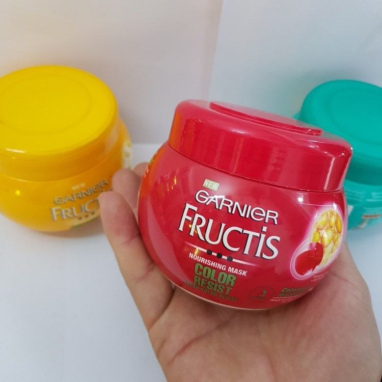 Garnier Fructis Color Resist steaming cream for dyed hair