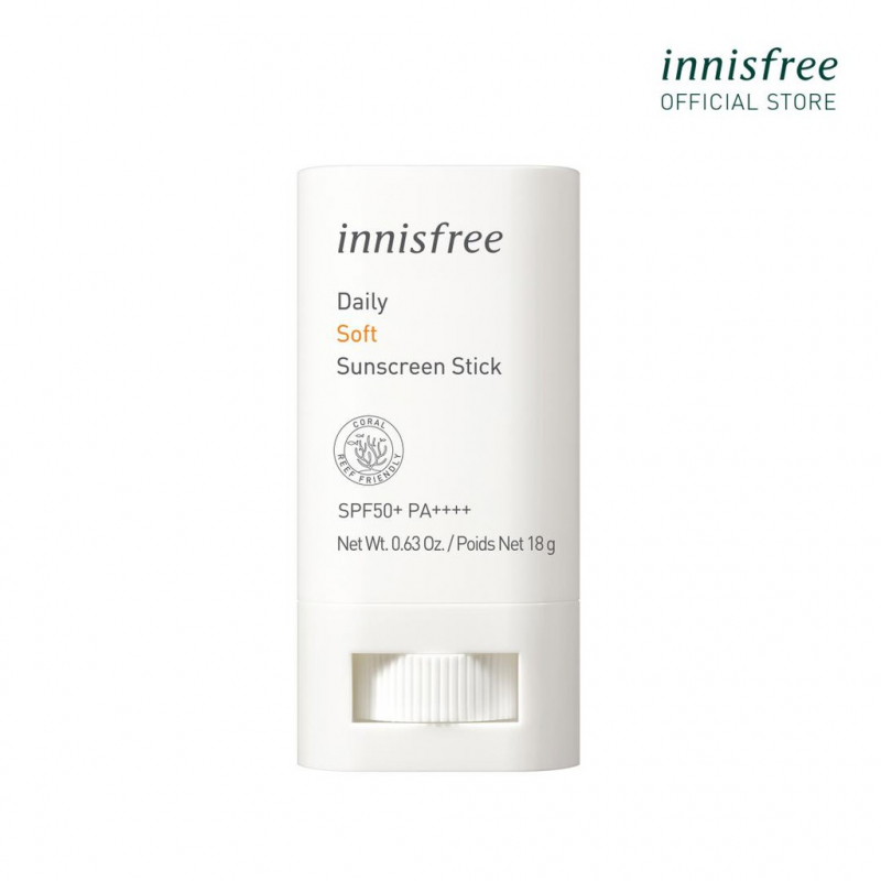 Innisfree Daily Soft Sunscreen Stick SPF50+ Pa++++ 18g