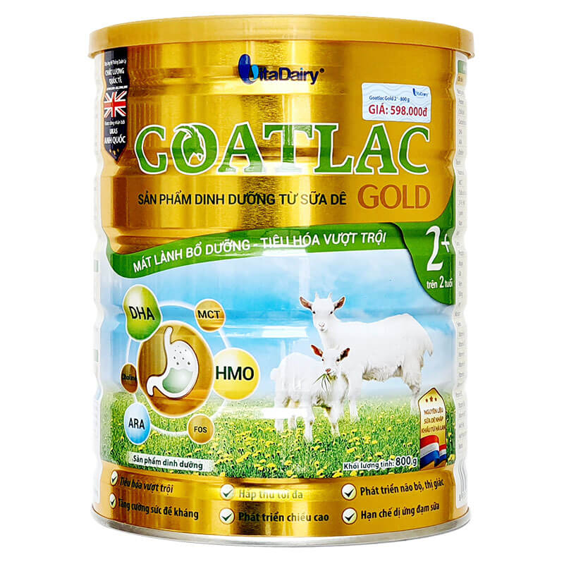 GOATLAC Gold BA Goat Milk 800g (anorexic children 1-10 years old)