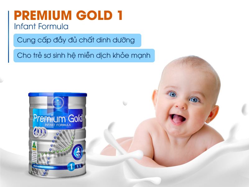 PREMIUM GOLD 1 INFANT FORMULA . ROYAL MILK
