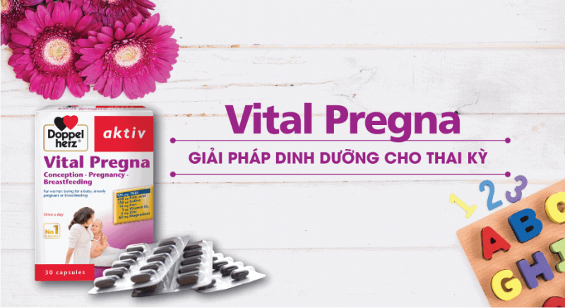 Vital Pregna multivitamin for pregnant women