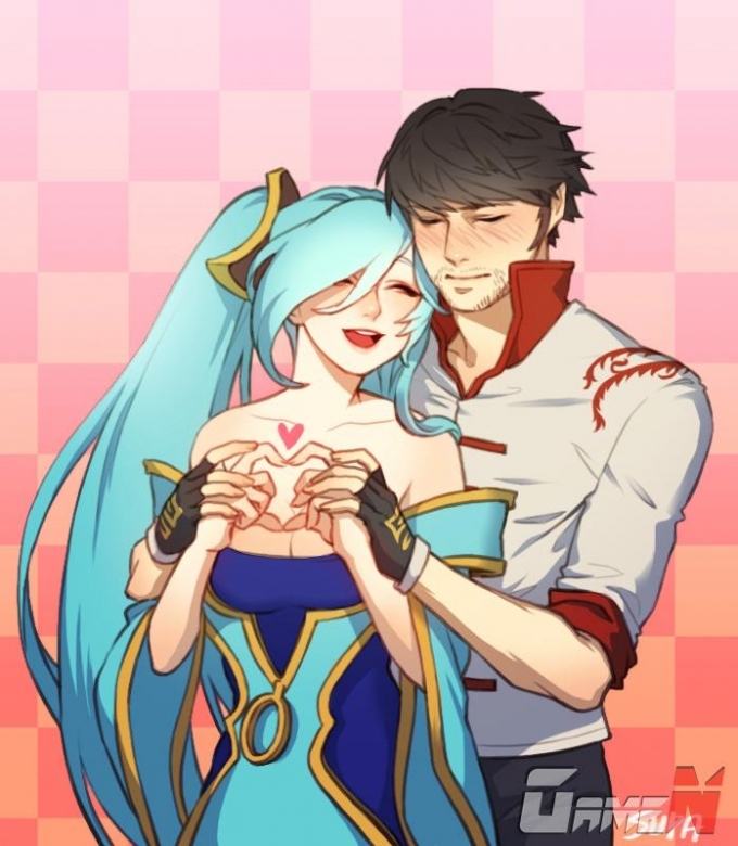 Lee Sin and Sona