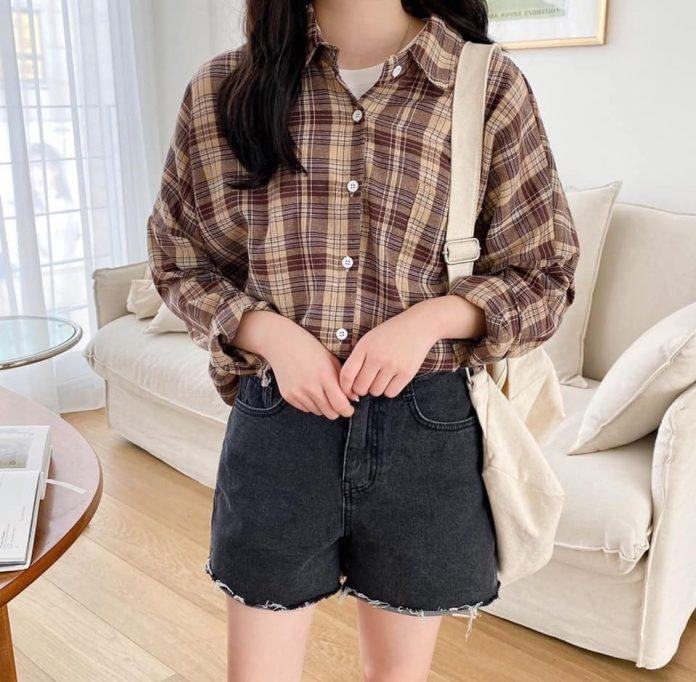 Summer women's outfits with shorts and a shirt