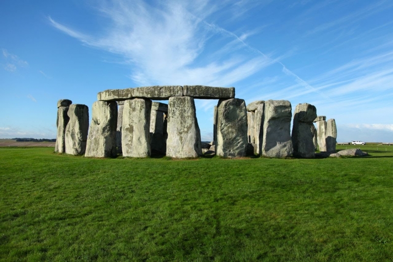Stonehenge ancient stone beach has a very special religious significance