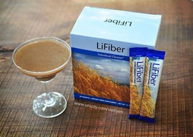 Unicity's Lifiber digestive cleansing product