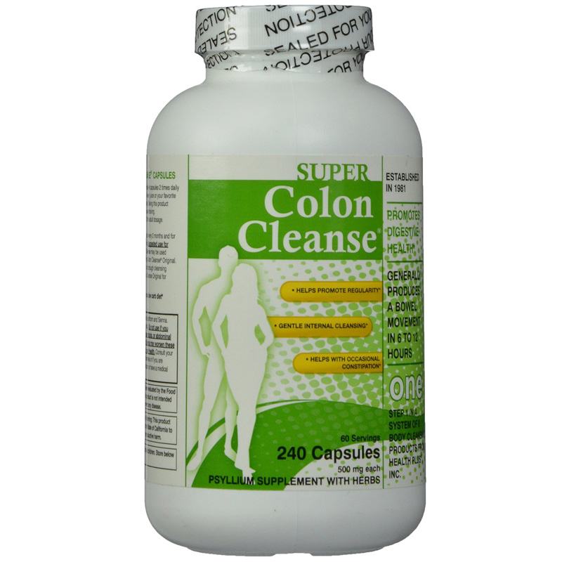 Colon Cleanse intestinal detox (240 tablets)