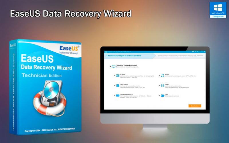 Easeus Data Recovery Wizard software