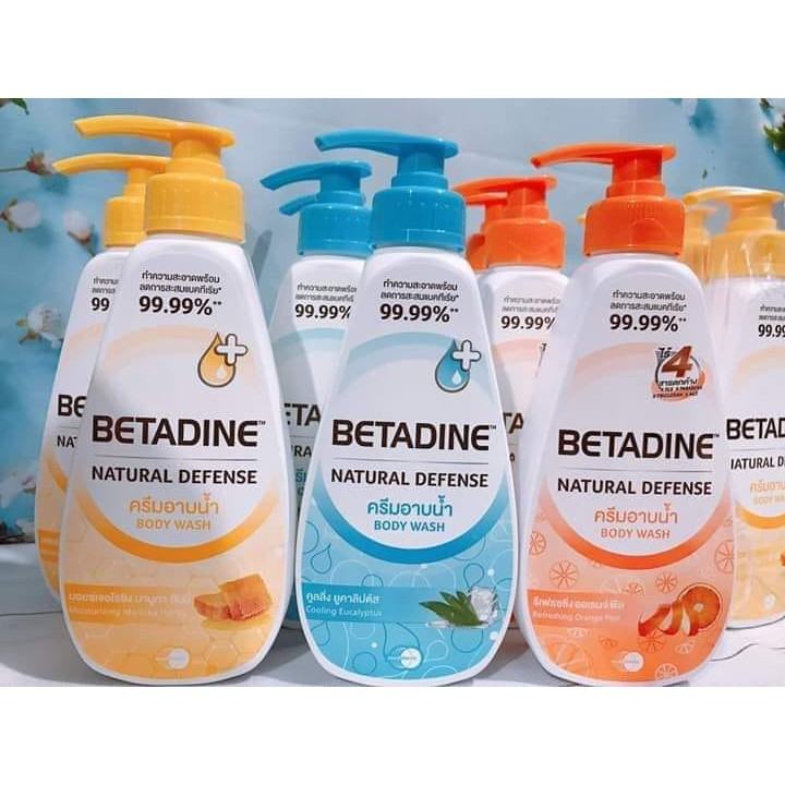 Betadine antibacterial shower gel