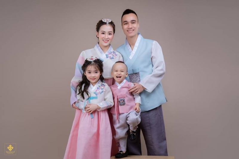 Korean style family photography