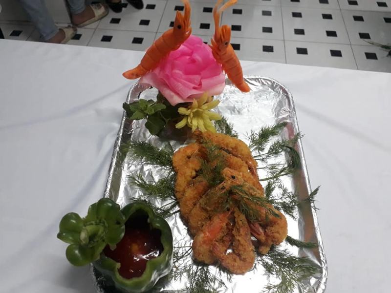 Deep fried shrimp products