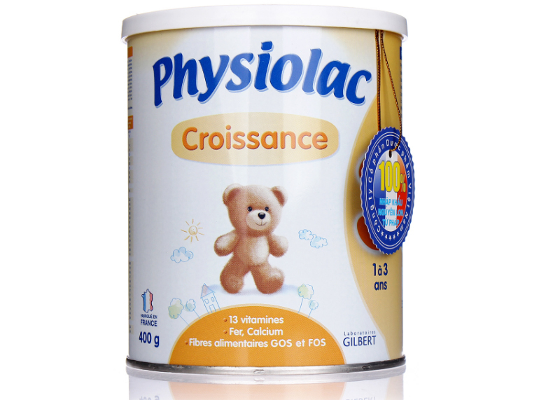 French Physiolac milk powder