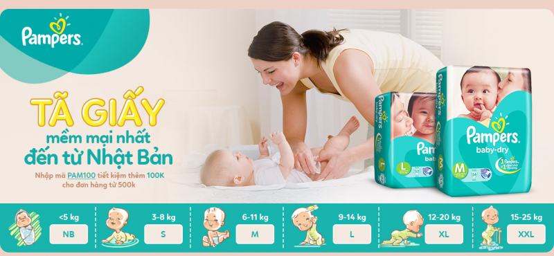 Pampers are very thin, and at the same time coated with a gentle, waterproof cream on the skin, helping to protect the baby's skin and prevent it from getting wet.