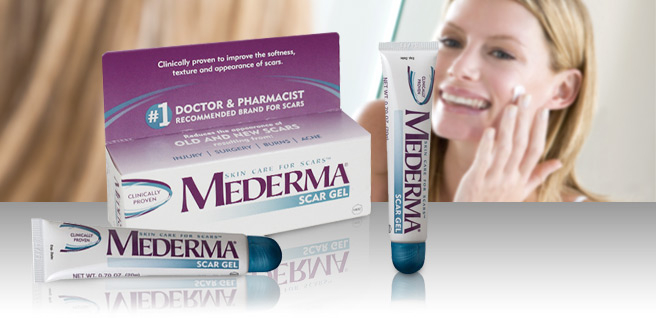 Mederma cream for keloid, concave and dark scars