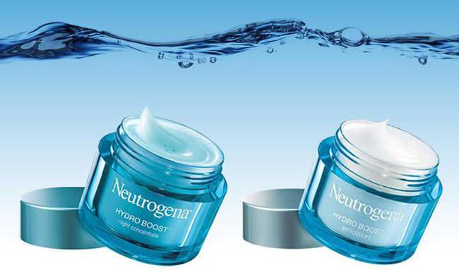 Neutrogena Sensitive Skin Moisturizing Cream Hydro Boost Water Gel