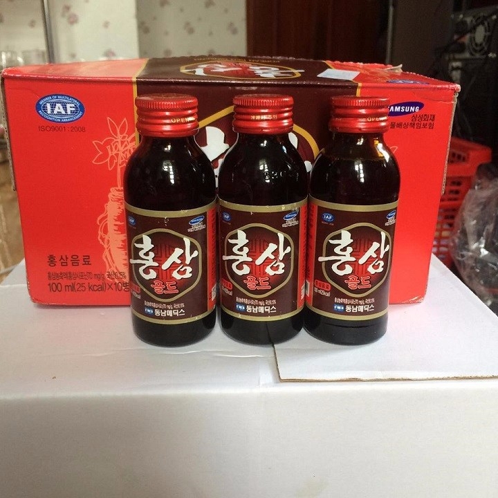 Korean red ginseng drink