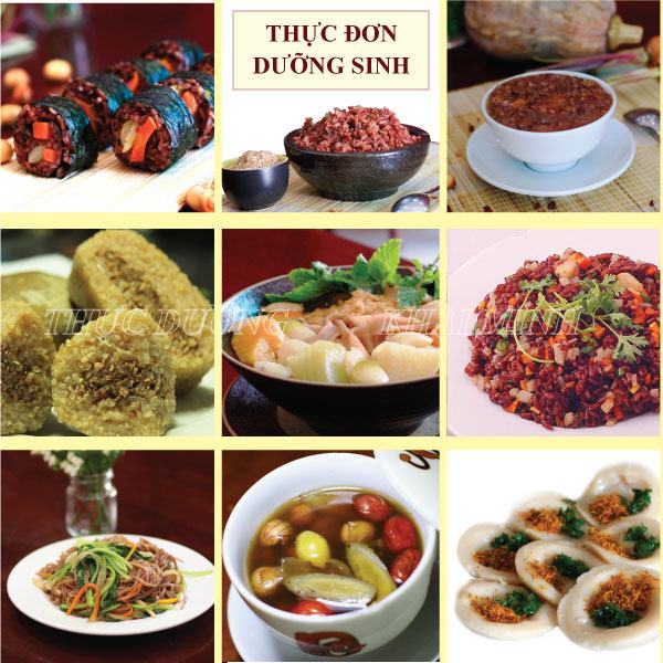 Nutrition menu at Khai Minh