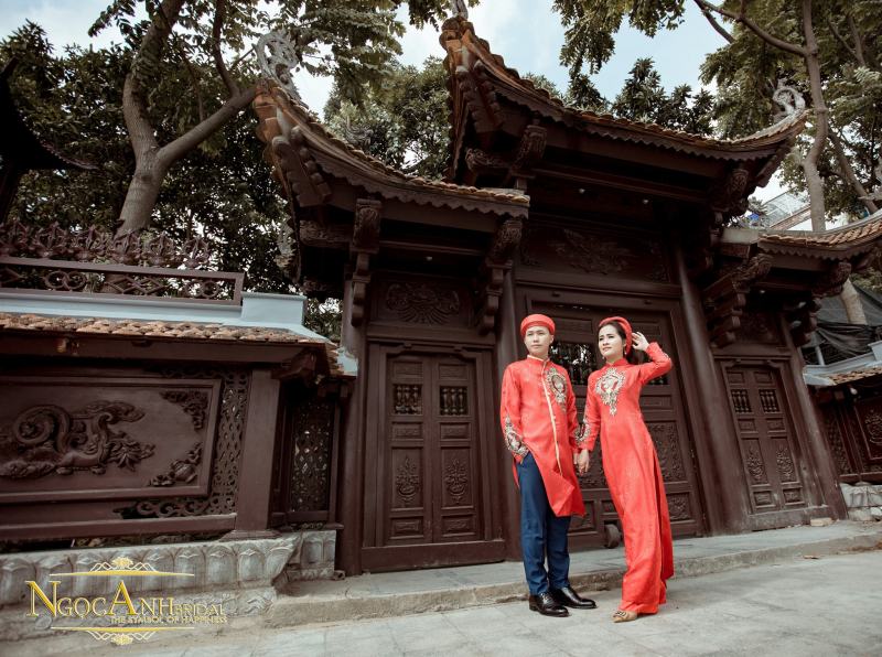Traditional Ao Dai with a modern twist