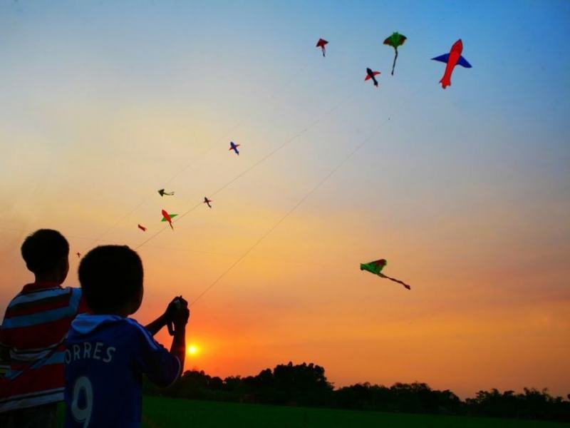 Childhood kite
