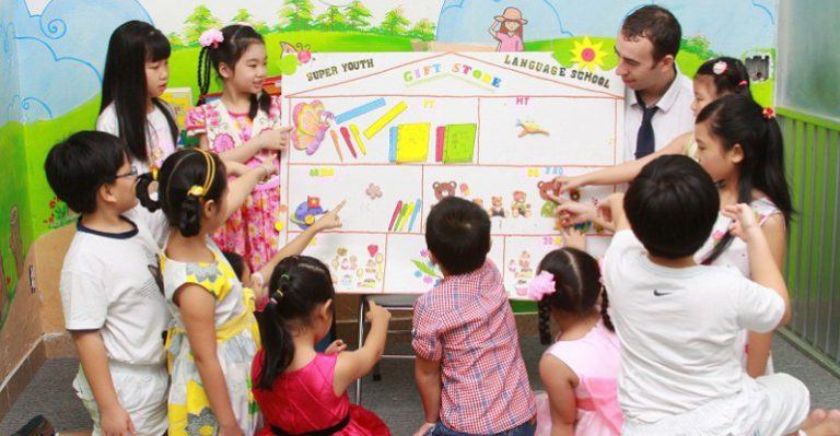 Learn English for children in a vivid visual method