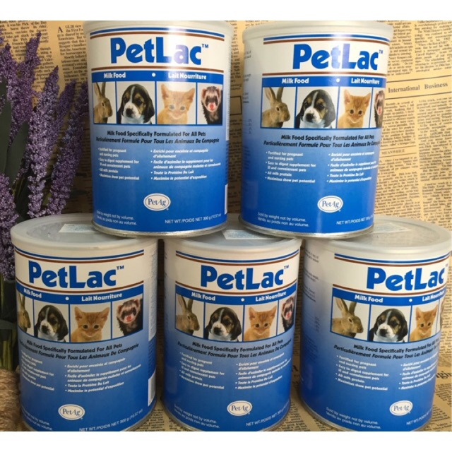 PetLac milk powder for dogs