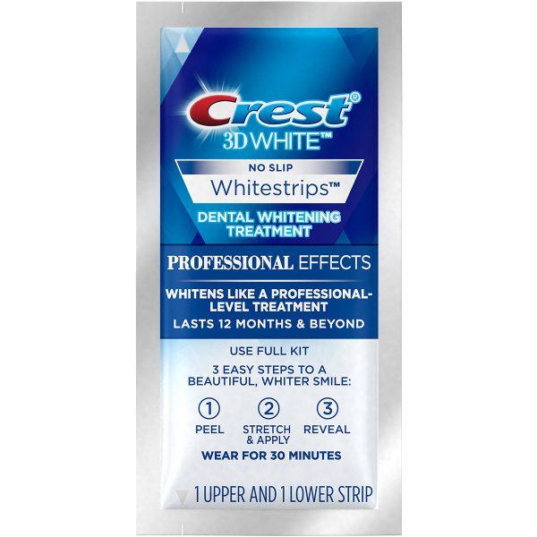 Crest 3D White Professional Effects teeth whitening strips
