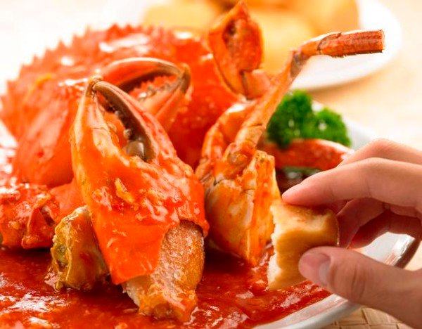 Korean style chilli sea crab