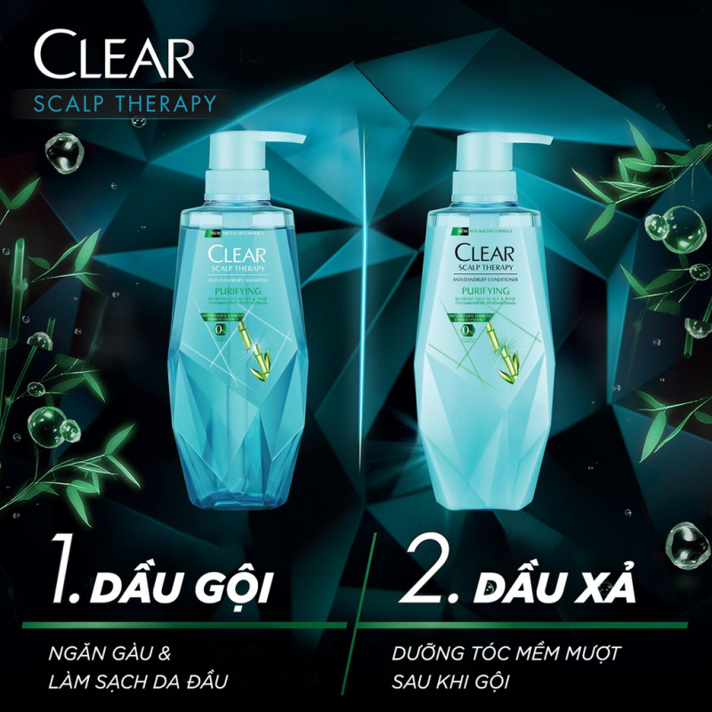 Clear Scalp Therapy Purifying Anti-Dandruff Shampoo