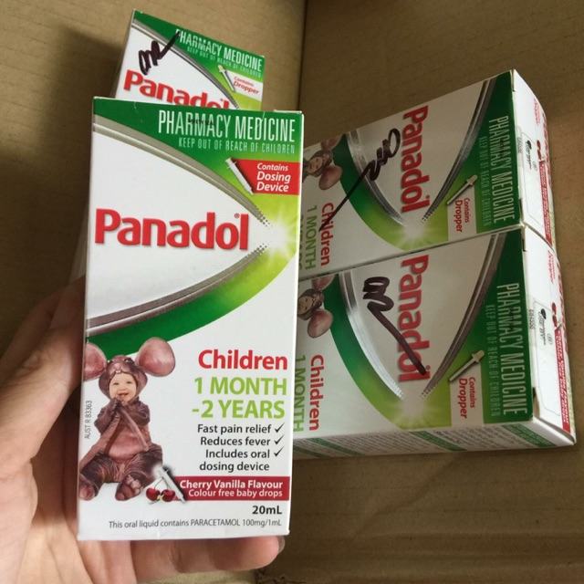 Panadol fever-reducing syrup