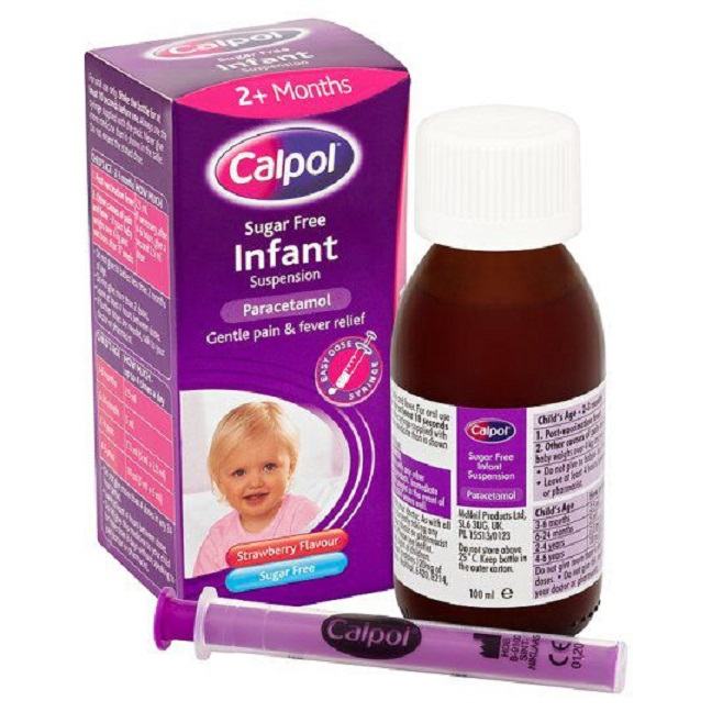 Calpol fever-reducing syrup