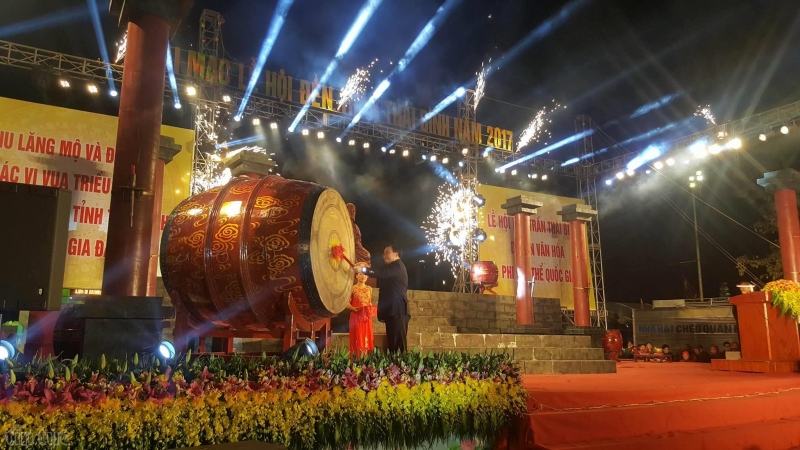 Opening ceremony of Tran-Thai Binh Temple Festival 2017