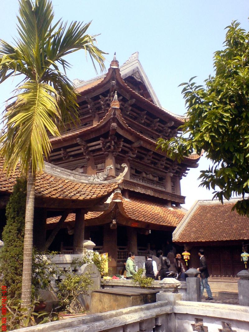A corner of Keo Pagoda - Thai Binh seen from afar