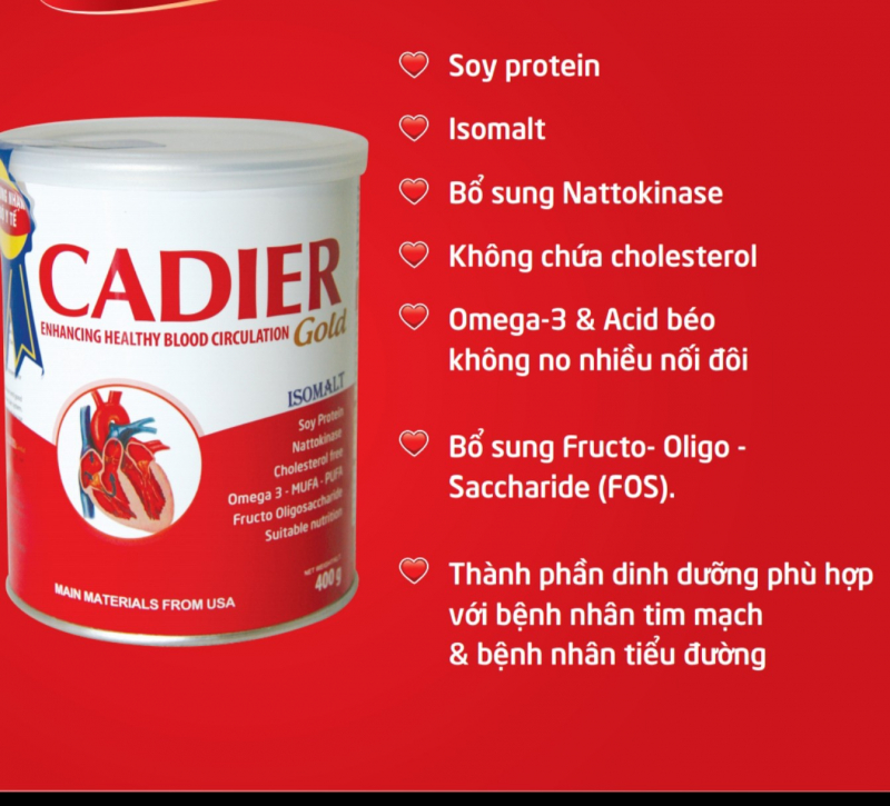 Cardiovascular Milk - Cadier Gold 400g