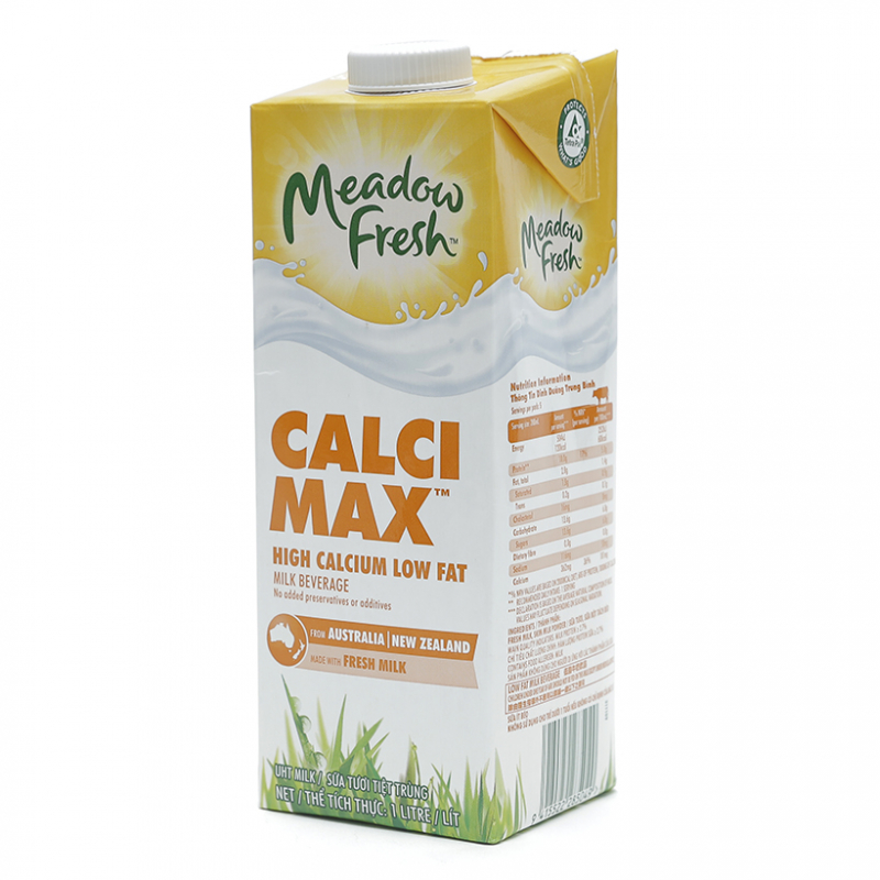 Meadow Fresh pasteurized milk rich in calcium 1L