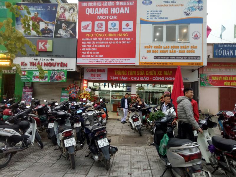 Quang Hoan Motor - Motorcycle repair and maintenance in Thai Nguyen