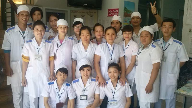 The team of doctors at Internal Medicine Clinic (Dr. Phan Loc Mai)
