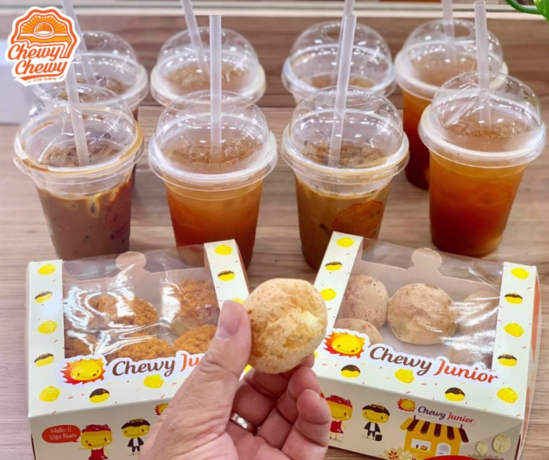 Chewy Chewy - one of the best places to sell cream puffs in Dong Nai