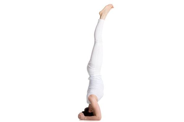 Headstand pose