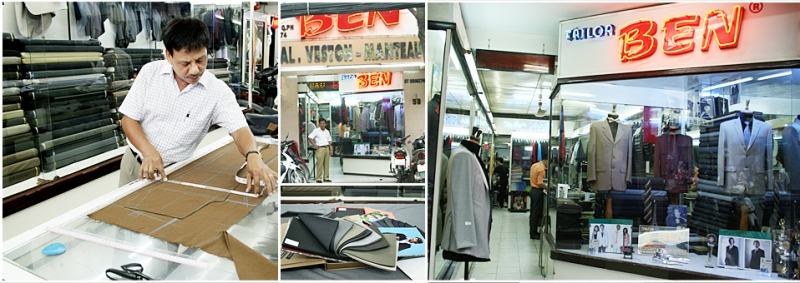 Ben's tailor shop is more than 30 years old but still retains customers