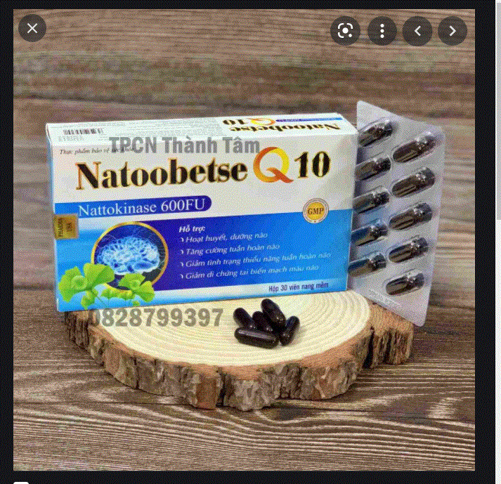 Nattobest Q10 Nourishing Brain Nourishing Tablets