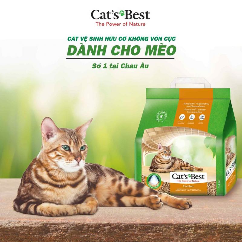 Cat'sBest organic cat litter