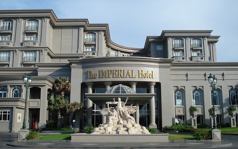 Imperial Hotel with Victorian decor